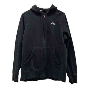 Nike SB Full Zip Hoodie Black Sz. L